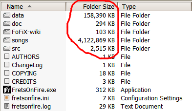 Folder Size
